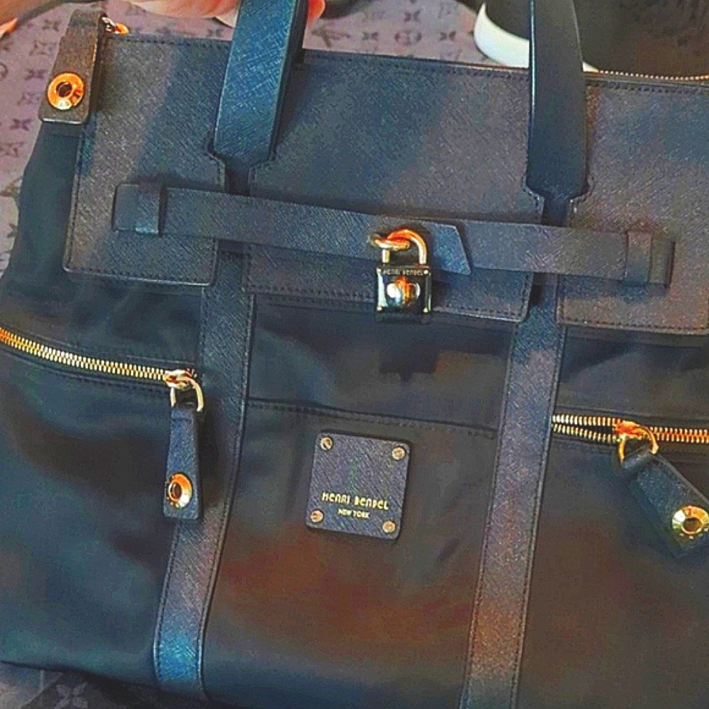 Henri Bendel Jet Set Convertible Back-Pack Bag